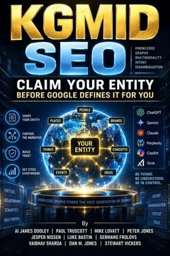 KGMID SEO: Claim Your Entity Before Google Defines It for You (book cover)